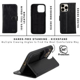 Casper iPhone 14 Series Detachable Leather Wallet Case