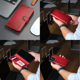 Casper Leather iPhone 15 Pro Wallet Case | Detachable MagSafe Compatible RFID Protection