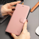 Casper Leather iPhone 15 Pro Max Wallet Case | Detachable MagSafe Compatible RFID Protection