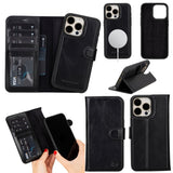 Casper Leather iPhone 15 Pro Wallet Case | Detachable MagSafe Compatible RFID Protection