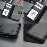 Casper Leather iPhone 15 Pro Wallet Case | Detachable MagSafe Compatible RFID Protection