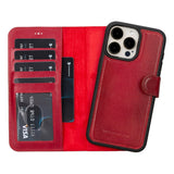 Casper iPhone 14 Series Detachable Leather Wallet Case