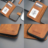 Casper Leather iPhone 15 Pro Wallet Case | Detachable MagSafe Compatible RFID Protection
