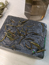 Energy Cleansing Soap Bar // Rosemary + Charcoal + Warm Vanilla