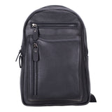 Athens Unisex Leather Cross Bag