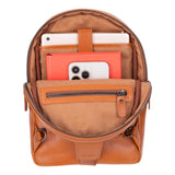 Athens Unisex Leather Cross Bag