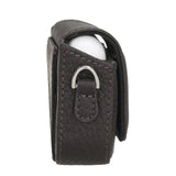 Aurora Luxury Leather AirPods Case with Attached Wrist Strap