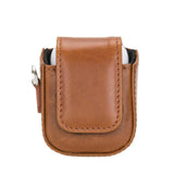 Aurora Luxury Leather AirPods Case with Attached Wrist Strap
