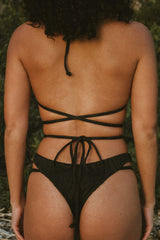 Ivana Bikini Top - Black