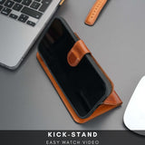 Casper iPhone 16 Wallet Case Leather MagSafe