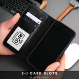 Casper iPhone 16 Plus Wallet Case Leather MagSafe
