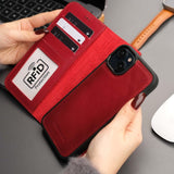 Casper iPhone 16 Wallet Case Leather MagSafe