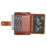 Cortez Handcrafted Leather Slim Wallet with Card Holder