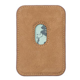 Cortland Full-Grain Leather Card Holder Wallet with Magnet