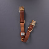 Charlotte Handcrafted Calfskin Leather Dog Collar - Compatible with AirTag