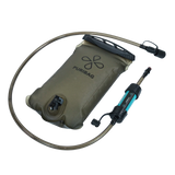 Puribag Adventure Bladder: 2 Liter Hydration Bladder with Filter