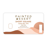 Short Square Quick Gel Tips (xxs shape) - 720pc